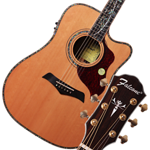 山东劳立斯世正乐器有限公司 吉他产品 富尔肯原声 FDG1000CE-NT 